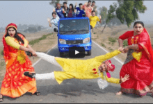 3 Girls Action Comedy Funny Video😂New Year Top Comedy Video Amazing Funny Video 2025 Episode 305 By