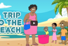 A TRIP TO THE BEACH-Funny Cartoons