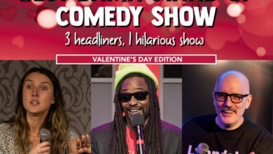 Best Damn Stand-Up Comedy Show – Valentine’s Day Edition ❤️February 14, 2025 – Celebrate Love with Laughter!