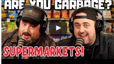 Are You Garbage Comedy Podcast Supermarket Edition w Kippy & Foley!