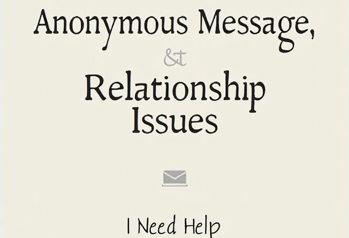 Anonymous message